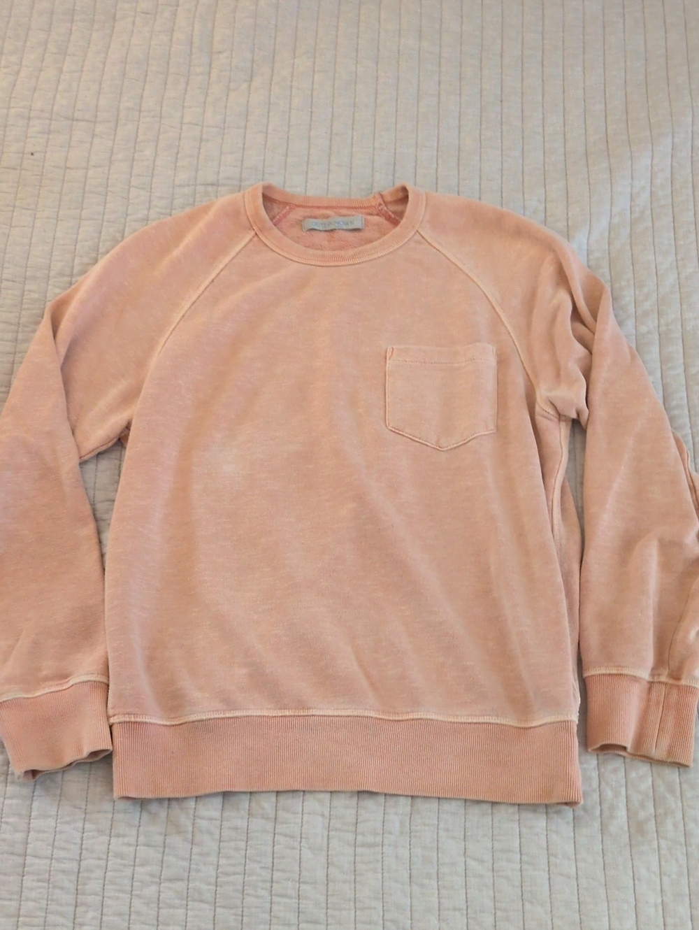 Men's Outerknown Crewneck Sweater - Peach